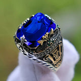 Saphir Gold-Mix-Ring