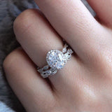 Adelina Corsaglia Ring | Weißgold