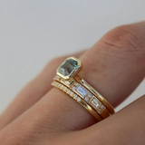 Iris - Vintage Ring-Set in Gold & Blau
