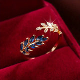 Saphir-Goldring