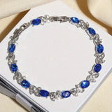 Blaues Giada Seraphae-Armband