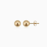Ball-Ohrstecker | Weißgold