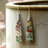 Charm - Vintage Naturstein-Ohrringe