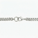 Estate Kubanisches Armband | Weißgold