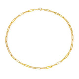 Archen elegante Ketten-Halskette | Gold