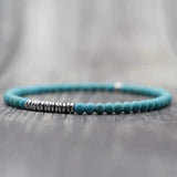 Zeitloses Lavastein-Armband