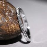 Elyse minimalistischer Zirkonia-Ring