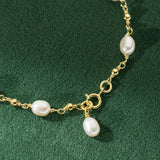 Barock-Perlen-Strang-Armband
