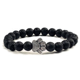 Bequemes Pfoten-Perlen-Armband
