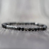 Zeitloses Lavastein-Armband