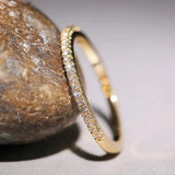 Elyse minimalistischer Zirkonia-Ring