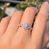 Celina Everhart Ring | Weißgold