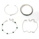 Sorina Feldwyn Armband-Set | Weißgold