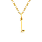 Herz-Initial-Halskette | Gold