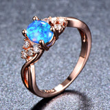 Sylva Moonhart Lila Ring | Roségold