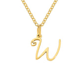 Herz-Initial-Halskette | Gold