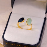 Kaelis Duo-Wickelring | Gold