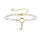 Auden Clé Buchstaben-Armband | Gold
