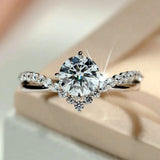 Celina Everhart Ring | Weißgold