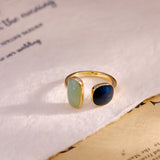 Kaelis Duo-Wickelring | Gold