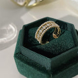 Elodie Vance Ring-Set | Gold