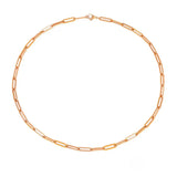 Archen elegante Ketten-Halskette | Gold