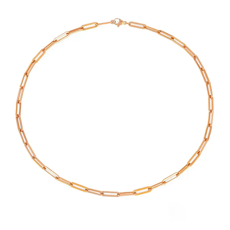 Archen elegante Ketten-Halskette | Gold