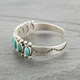 Vintage Tibet-Silber Stein-Armband
