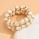 Elegantes Türkis-Gold-Armband