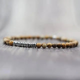 Zeitloses Lavastein-Armband