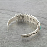 Vintage Tibet-Silber Stein-Armband