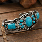 Vintage Boho Türkis-Armreif