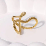 Verstellbarer goldener Enchant-Ring