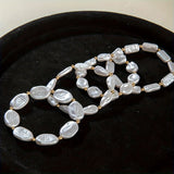 Perlen-Statement-Armband 4er-Set