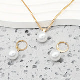 Elegantes anmutiges Perlen-Halsketten-Set