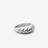 Croissant Ring | Weißgold