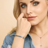 Estate Kubanisches Armband | Weißgold