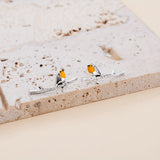 Ohrringe mit Vogel-Motiv - Haller