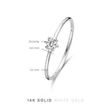 Abella Maris Ring | Weißgold