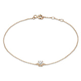 Cléa Moissanit-Stein-Armband | Gold