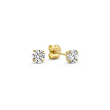 Larmes de Lune Stein-Ohrringe-Set | Gold