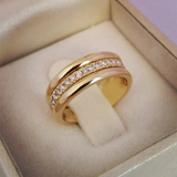 Sarah - Vintage Ring mit eingelegtem Zirkonia