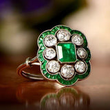 Vintage Smaragd-Ring
