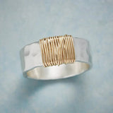 Vintage Gold-Silber-Ring