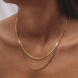 Juliana Solvia Halskette | Gold
