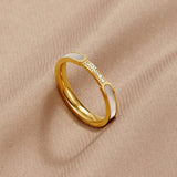 Unity - Ring mit Perle & Kristall