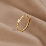 Love - Kristall-Herz-Ring