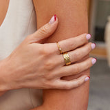 Love - Kristall-Herz-Ring