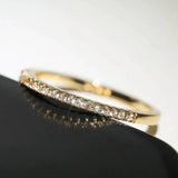 Palmina Verdalis Ring | Weißgold