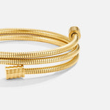 Gedrehtes Gold-Armband